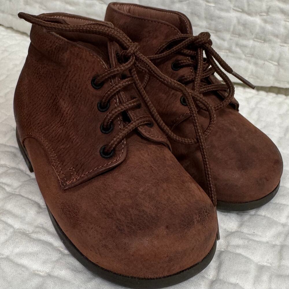 Pèpè lace-up leather boots Size EU 22 Brown